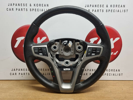 HYUNDAI I40 MK1 LEATHER MULTIFUNCTIONAL STEERING WHEEL 2011-2015 56113-3Z000