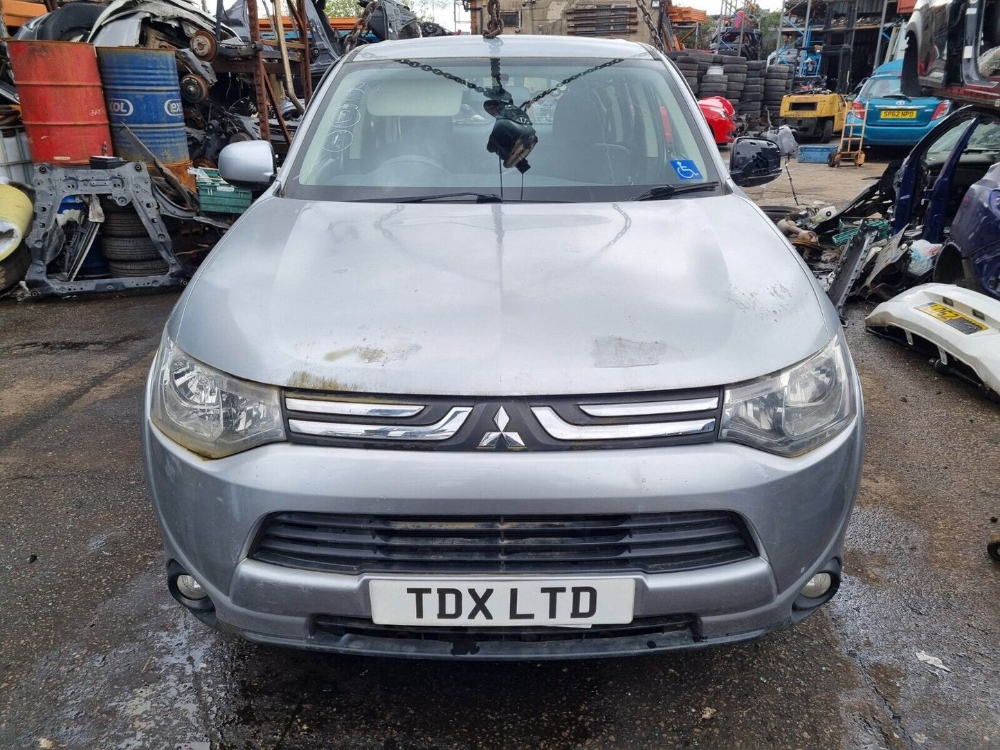 2014 MITSUBISHI OUTLANDER GX2 MK3 2.2 DIESEL 4X4 MANUAL VEHICLE FOR BREAKING