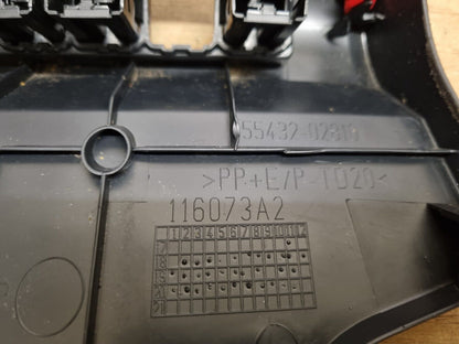TOYOTA COROLLA MK12 2019-2022 GENUINE DRIVERS DASHBOARD SWITCH TRIM 55432-02810