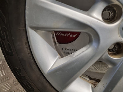 HYUNDAI I20 PB 2008-2014 15" INCH GENUINE ALLOY WHEEL 6MM 185/60/15 52910-1J805