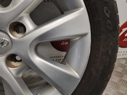 HYUNDAI I20 (PB) 2008-2014 15 INCH GENUINE ALLOY WHEEL 5MM 185/60/15 52910-1J805