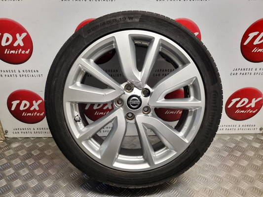 NISSAN QASHQAI J11 TEKNA 2014-2019 19" INCH ALLOY WHEEL 6MM 225/45/19 4ES3B