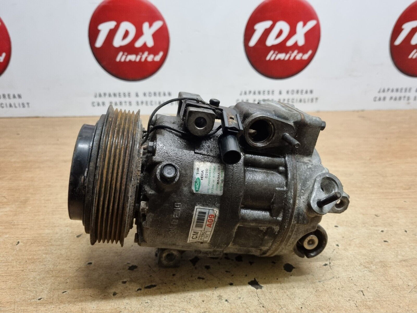 HYUNDAI SANTA FE (CM) 2.2 CRDI DIESEL 2010-2012 GENUINE AC PUMP F500-MA9AA-07