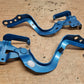 TOYOTA PRIUS MK4 2017-2022 XW50 GENUINE BONNET HINGES PAIR BLUE PEARL 791