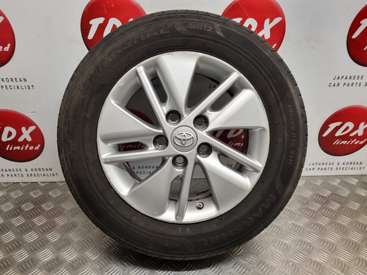 TOYOTA AURIS MK2 E18 2012-2018 15" INCH GENUINE ALLOY WHEEL 7MM TREAD 195/65/15