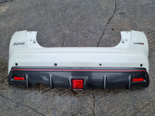 NISSAN JUKE NISMO F15 2014-2019 FACELIFT GENUINE REAR BUMPER IN WHITE