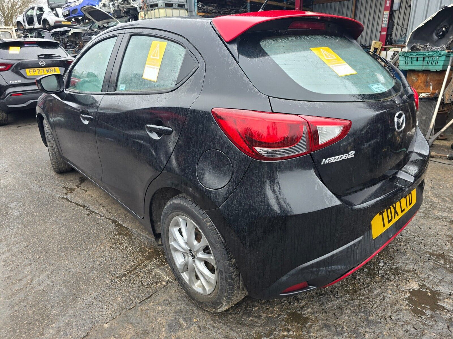 2016 MAZDA 2 (DJ) MK3 RED EDITION 1.5 PETROL 5 SPEED MANUAL 5DR PARTS SPARES