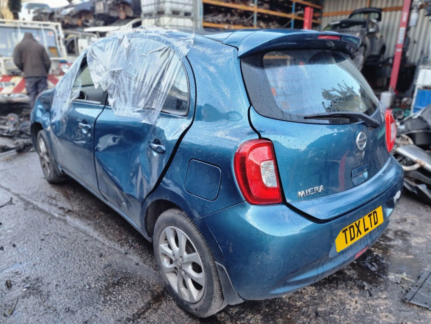 2015 NISSAN MICRA ACENTA K13 MK4 5DR 1.2 PETROL 1 SPEED CVT VEHICLE FOR BREAKING