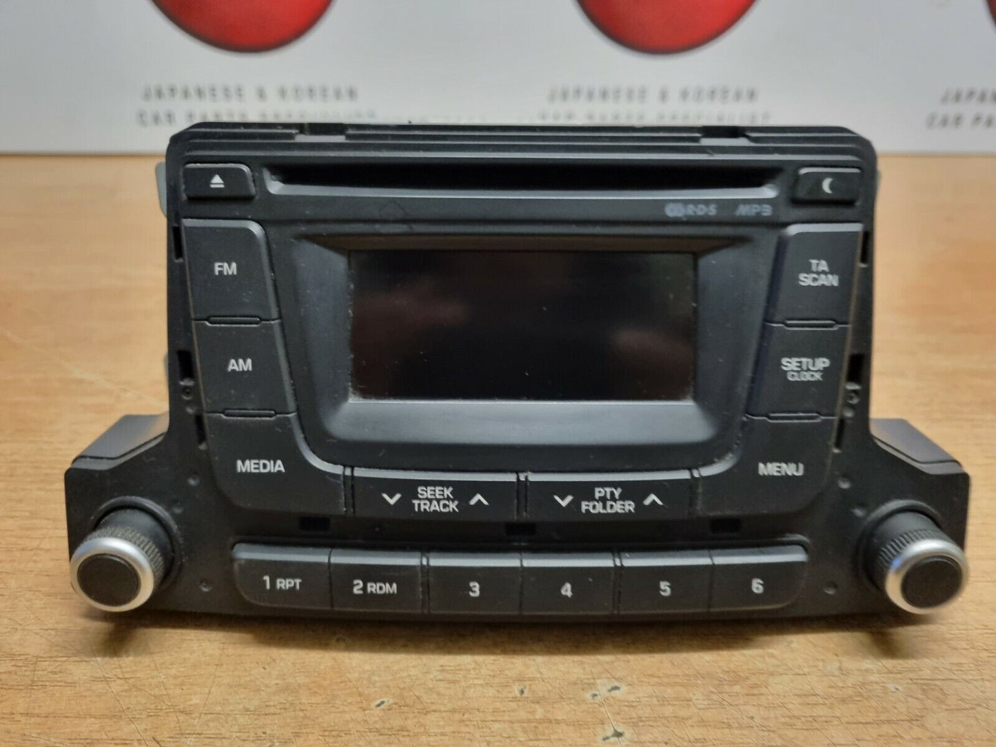 HYUNDAI I10 MK2 GENUINE CD PLAYER STEREO RADIO HEAD UNIT 2013-2019 96170B90004X