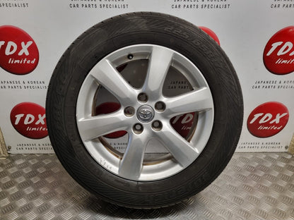 TOYOTA RAV4 MK3 2006-2012 17" INCH GENUINE ALLOY WHEEL 3MM TREAD 225/65/17