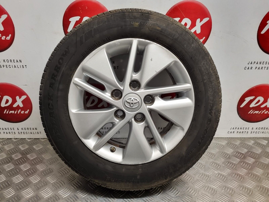 TOYOTA AURIS MK2 E18 2012-2018 15" INCH GENUINE ALLOY WHEEL 7MM TYRE 195/65/15