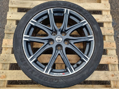 Nissan Juke Nismo 18" 10 Spoke Alloy Wheel 2013-2018 225/45R18 18X7J - photo 1 of 6
