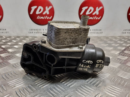 Kia Ceed Mk2 2012-2018 1.6 Crdi Diesel Genuine Oil Cooler + Housing 26410-2A300 1