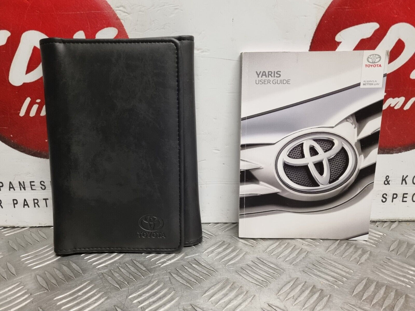 TOYOTA YARIS MK3 2012-2017 GENUINE OWNERS MANUAL HANDBOOK PACK WALLET BOOK