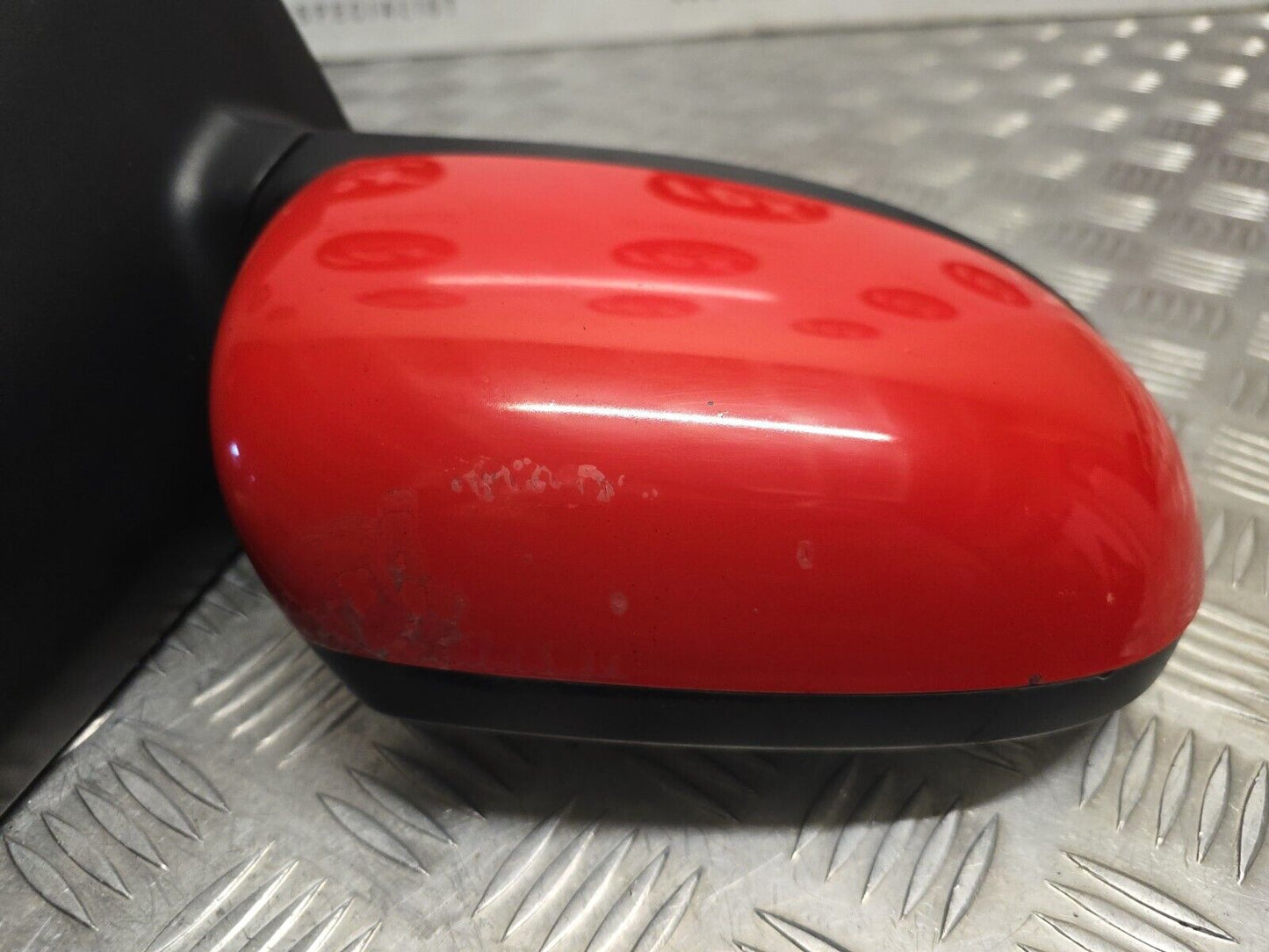 HYUNDAI I10 MK1 (PA) 2007-2013 DRIVERS MANUAL FOLD ELECTRIC WING MIRROR H4 RED