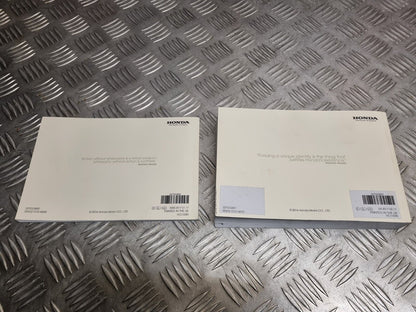 Honda Civic X Mk10 2017-2021 Genuine Owners Manual Handbook Pack Wallet Book 6