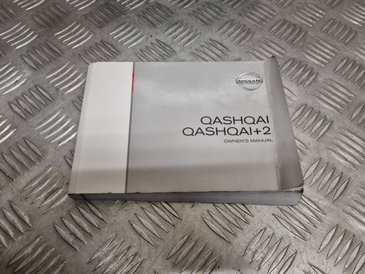 NISSAN QASHQAI J10 2007-2013 GENUINE OWNERS MANUAL HANDBOOK PACK WALLET BOOK