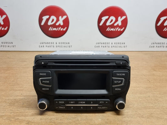 KIA CEED MK2 2012-2018 GENUINE CD PLAYER STEREO RADIO HEAD UNIT 96170A2100WK