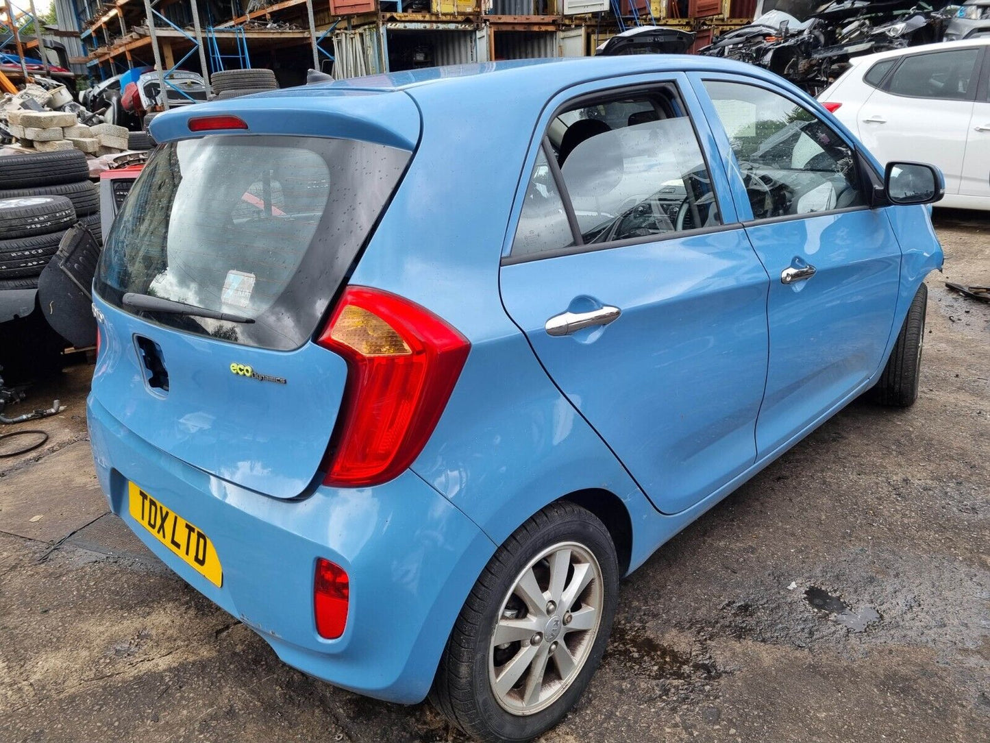 2013 KIA PICANTO 2 MK2 (TA) 1.2 PETROL 5 SPEED MANUAL VEHICLE FOR BREAKING