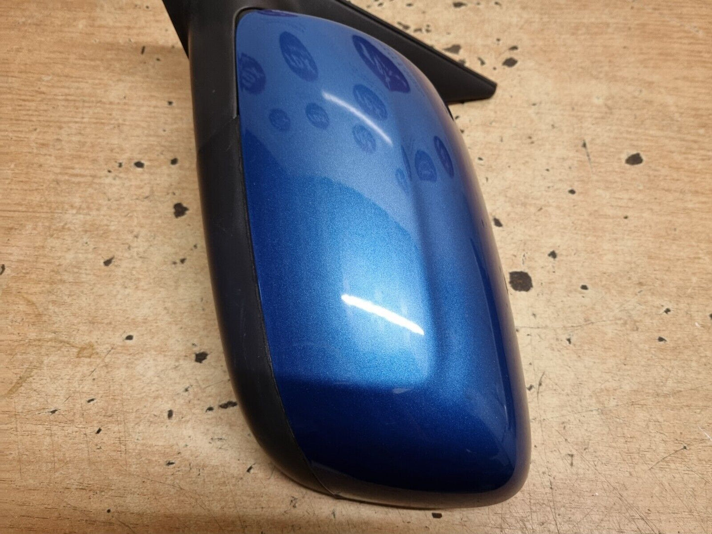 KIA VENGA YN 2010-2018 GENUINE PASSENGERS SIDE ELECTRIC WING MIRROR BYTE BLUE 5B