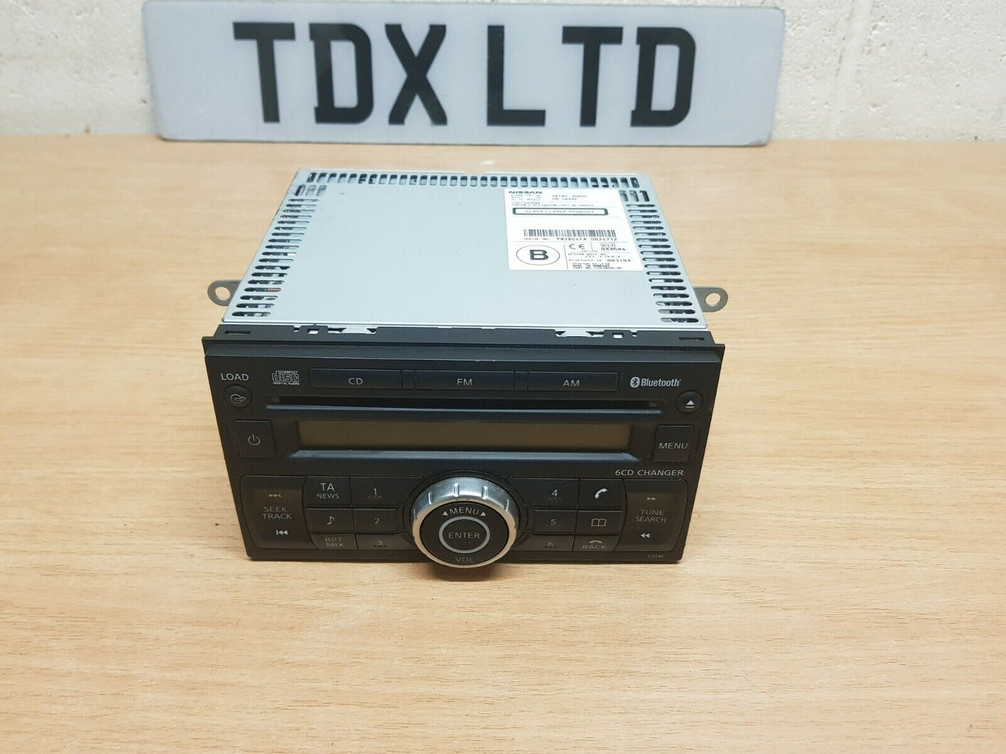 Nissan Qashqai / +2 Stereo Head Unit 2008-2013 P/N: 28185JD400