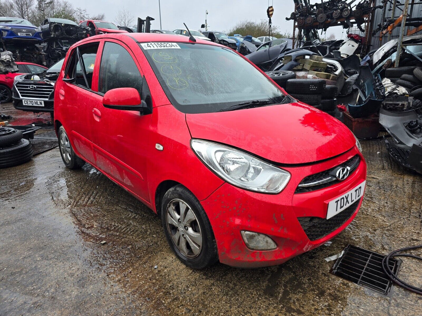 2012 HYUNDAI I10 MK1 (PA) ACTIVE 1.2 PETROL 5 SPEED MANUAL 5DR PARTS SPARES