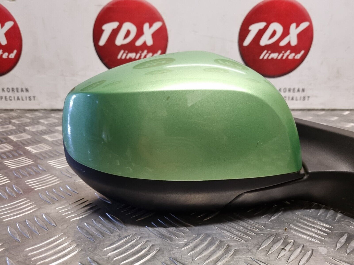 SUZUKI SPLASH 2008-2014 GENUINE DRIVERS SIDE HEATED WING MIRROR ZJD GREEN