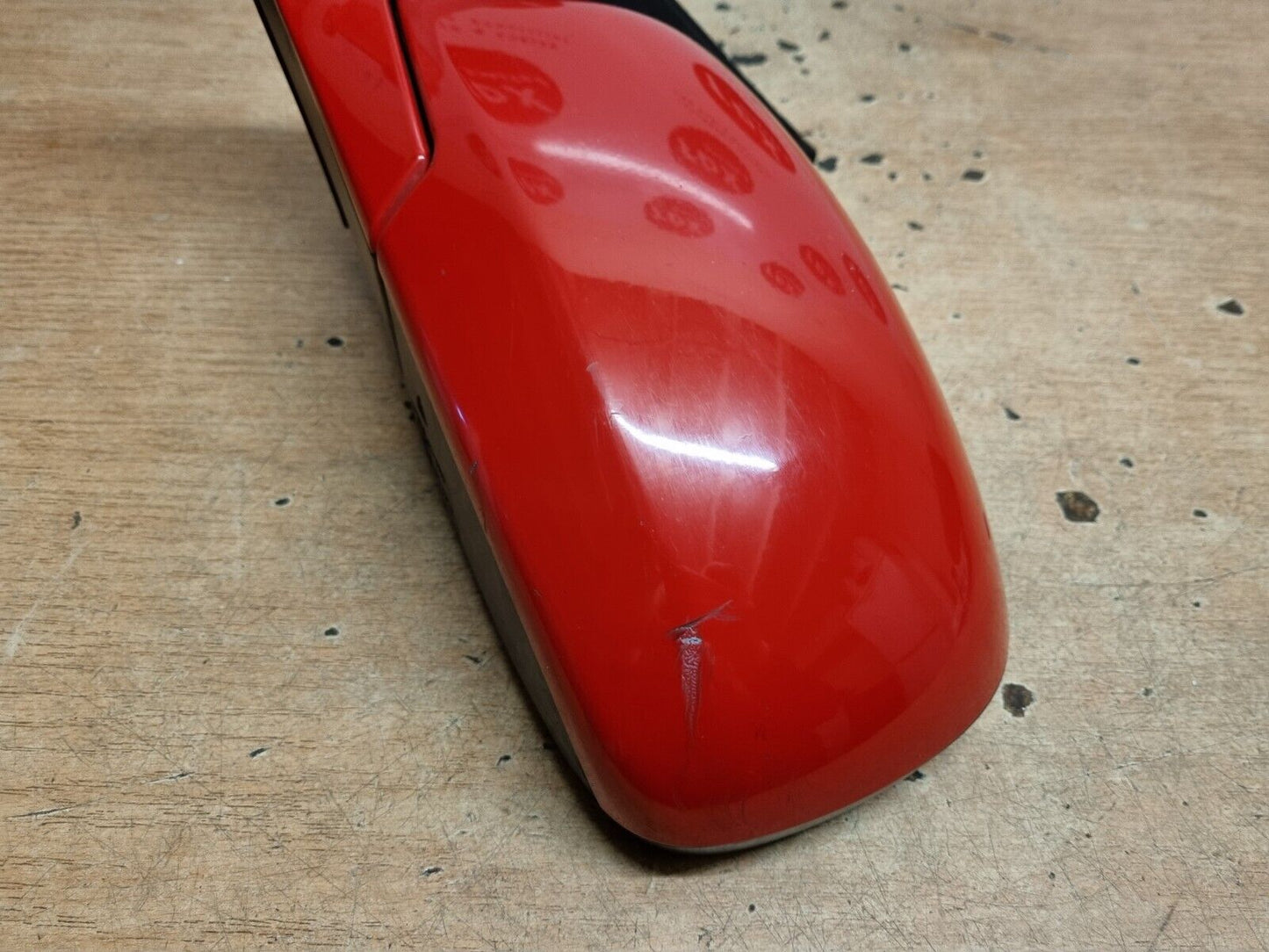 SUZUKI SWIFT 2005-2010 GENUINE PASSENGERS SIDE ELECTRIC HEATED WING MIRROR RED