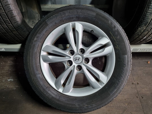 HYUNDAI IX35 17" INCH 2010-2015 ALLOY WHEEL + TYRE 225/60/17 6.5Jx18 52910-2S200