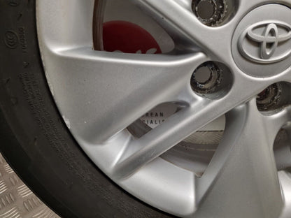 TOYOTA AURIS MK2 E180 2012-2018 15" INCH GENUINE ALLOY WHEEL 7MM TREAD 195/65/15