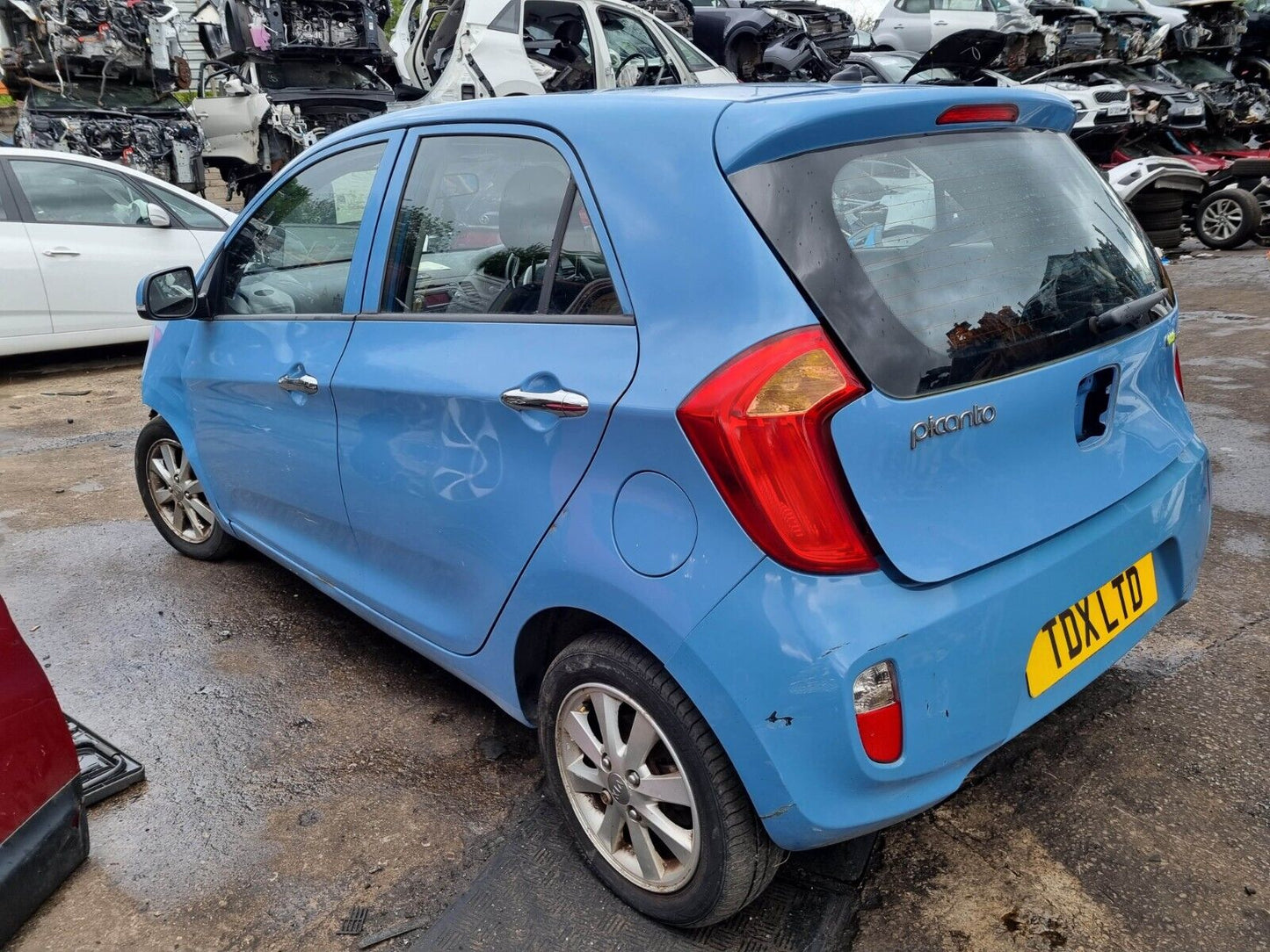 2013 KIA PICANTO 2 MK2 (TA) 1.2 PETROL 5 SPEED MANUAL VEHICLE FOR BREAKING