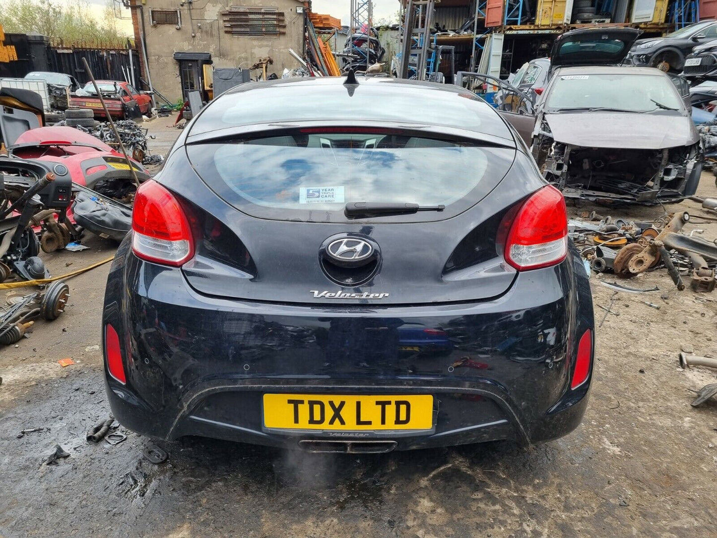 2013 HYUNDAI VELOSTER (FS) SPORT 1.6 GDI PETROL MANUAL 4DR VEHICLE FOR BREAKING