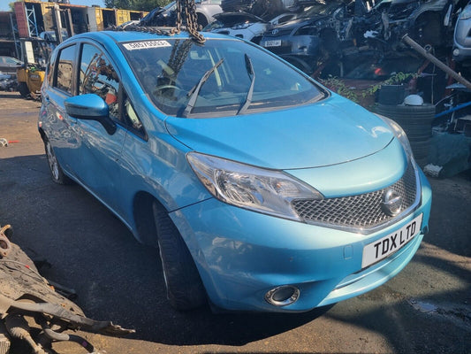 2014 NISSAN NOTE ACENTA MK2 E12 1.2 PETROL 5 SPEED MANUAL VEHICLE FOR BREAKING