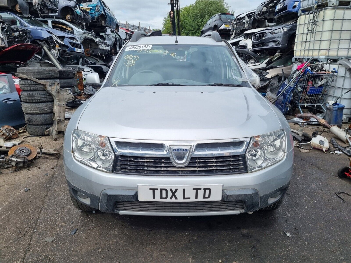 2014 DACIA DUCSTER 1.5 DIESEL 5 DOOR HATCH 6 SPEED MANUAL VEHICLE FOR BREAKING