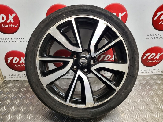 NISSAN QASHQAI J11 TEKNA 2014-2019 19" INCH GENUINE ALLOY WHEEL 225/45/19 4ES3B