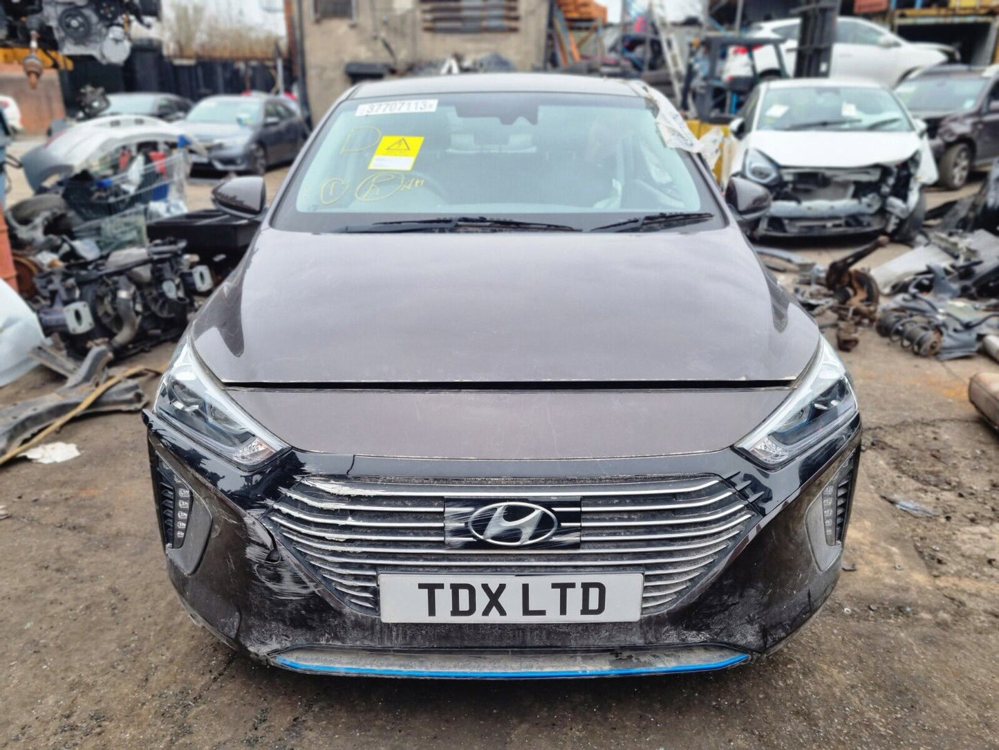 2018 HYUNDAI IONIQ SE 1.6 PETROL HYBRID 6 SPEED SEMI AUTO VEHICLE FOR BREAKING