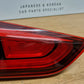 HYUNDAI I20 MK2 PRE-FACELIFT GENUINE PASSENGERS REAR TAILGATE LIGHT 2015-2018