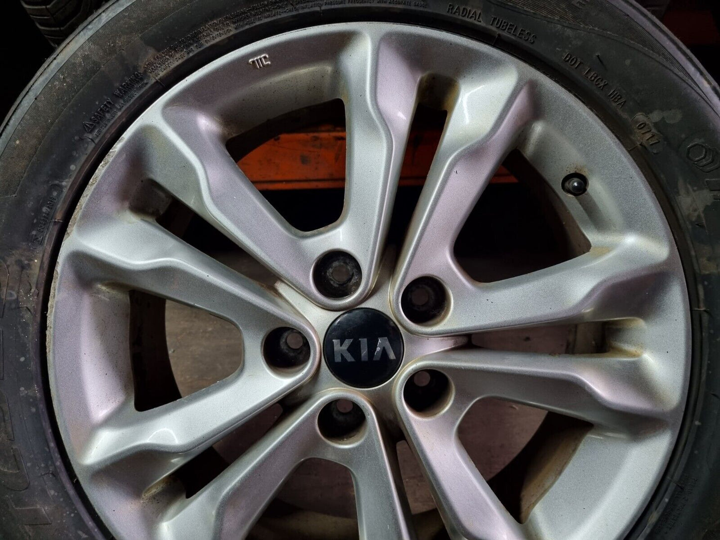 KIA OPTIMA MK4 17" 2015-2019 GENUINE ALLOY WHEEL 215/55/17 6.5Jx17 59210-2T310