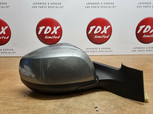 SUZUKI SPLASH GENUINE DRIVERS SIDE HEATED ELECTRIC GREY WING MIRROR 2008-2014