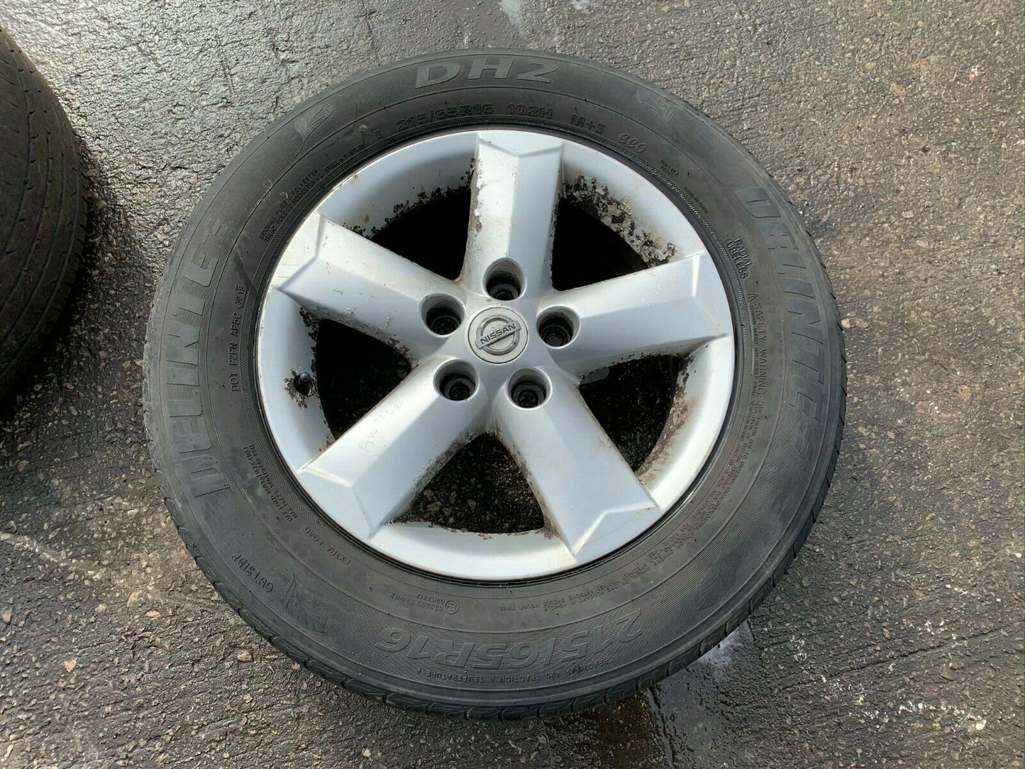 Nissan Qashqai J10 16" Inch Alloy Wheel 2007 2008 2009 2010 215/65R16 AW702