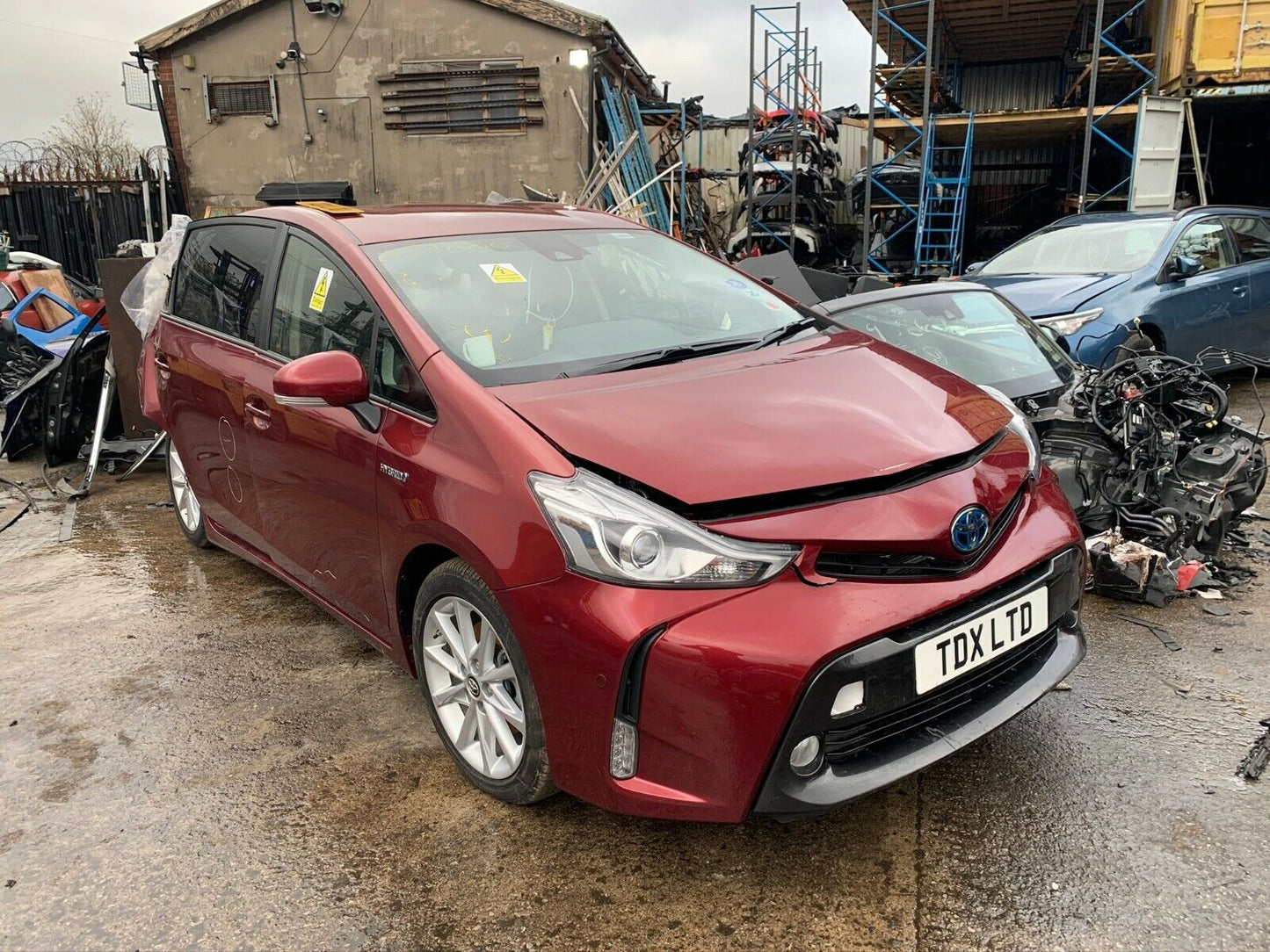 2019 TOYOTA PRIUS + PLUS 1.8 PETROL HYBRID CVT AUTO VEHICLE FOR BREAKING (1XNUT)