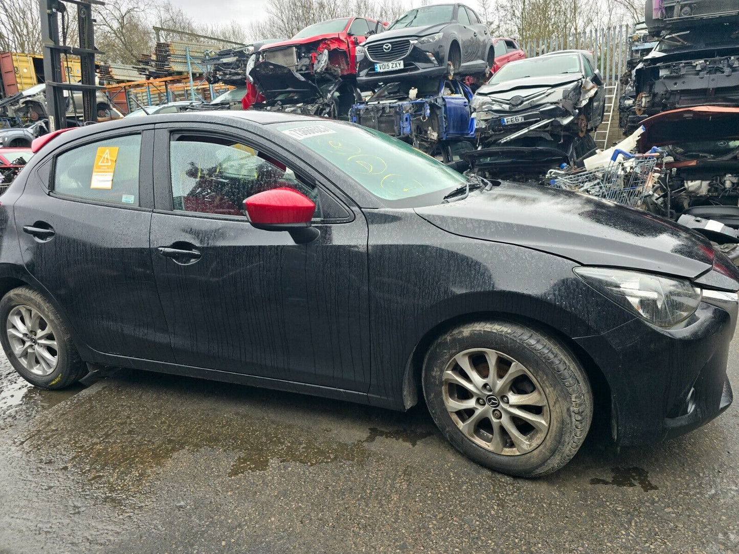 2016 MAZDA 2 (DJ) MK3 RED EDITION 1.5 PETROL 5 SPEED MANUAL 5DR PARTS SPARES