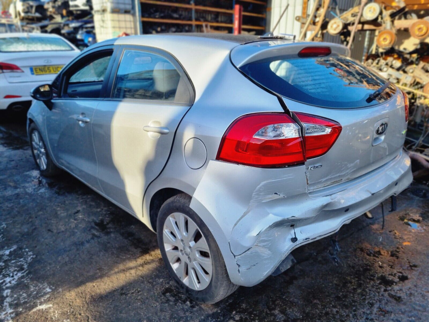 2013 KIA RIO 2 UB MK3 ECODYNAMICS 1.1 DIESEL 6 SPEED MANUAL VEHICLE FOR BREAKING