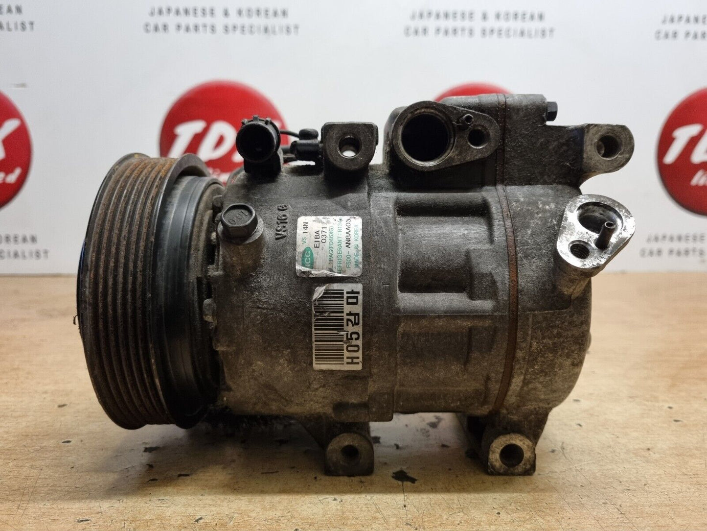 HYUNDAI I30 MK1 FD 1.4 PETROL 2007-2012 GENUINE AC COMPRESSOR PUMP F500-AN8AA03