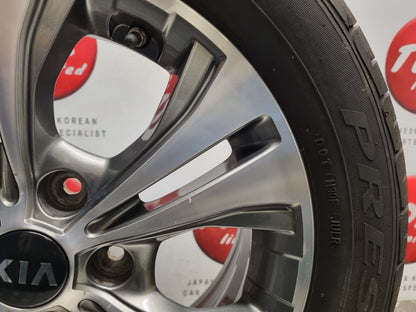 KIA VENGA 2010-2019 16" DIAMOND CUT ALLOY WHEEL 7MM TREAD 205/55/16  52910-1P650