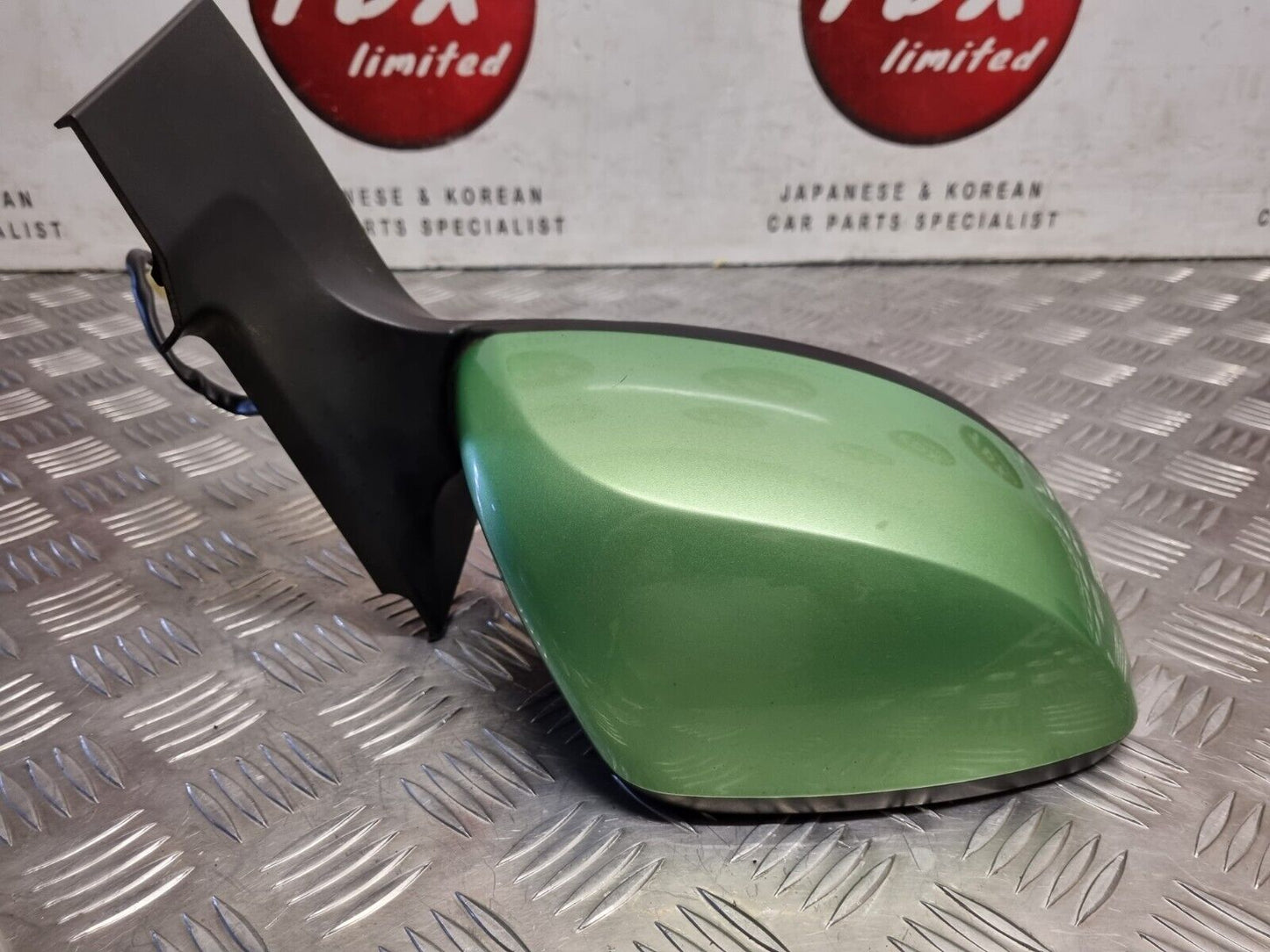 SUZUKI SPLASH 2008-2014 GENUINE DRIVERS SIDE HEATED WING MIRROR ZJD GREEN