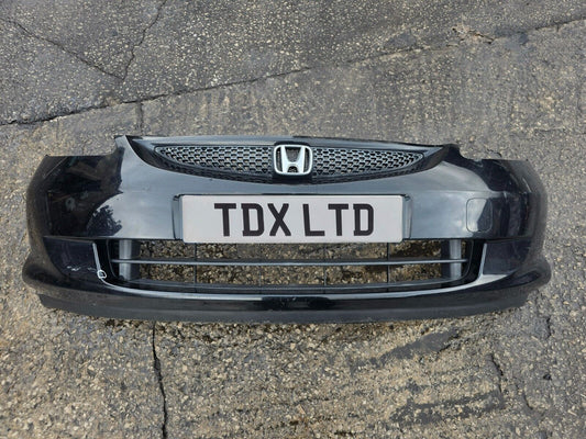 HONDA JAZZ 2003-2006 PRE-FACELIFT GENUINE FRONT BUMPER IN BLACK