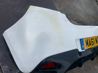Mazda 2 2008-2014 Genuine Rear Bumper White Collection - photo 1 of 12