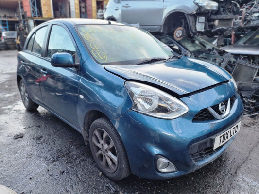 2015 NISSAN MICRA ACENTA K13 MK4 5DR 1.2 PETROL 1 SPEED CVT VEHICLE FOR BREAKING