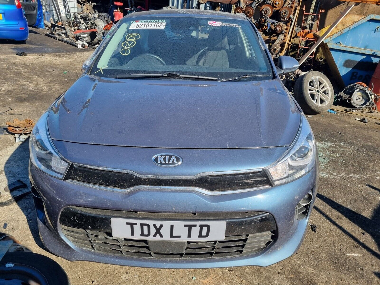 2020 KIA RIO MK4 YB 2 ISG 1.0 PETROL 5 SPEED MANUAL 5DR VEHICLE FOR BREAKING